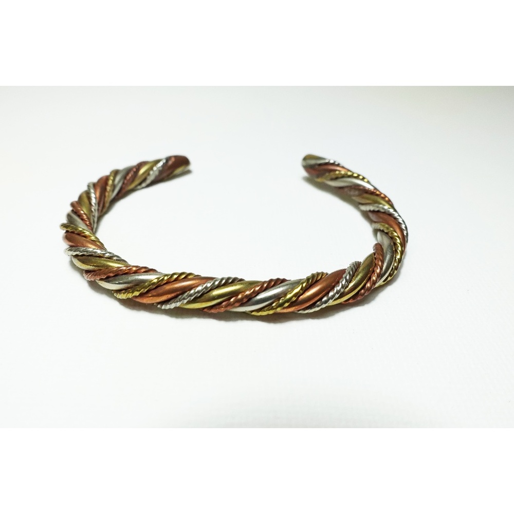 Bronze Copper Handmade Twisted Bracelet